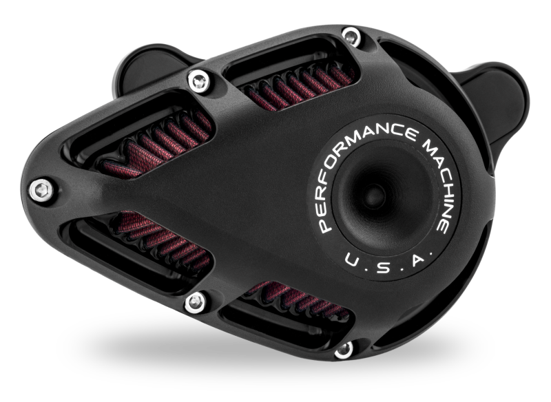 PFM Air Cleaners - Performance Machine 23-Up CVO, 2024 Touring Jet Air Cleaner - Black Ops