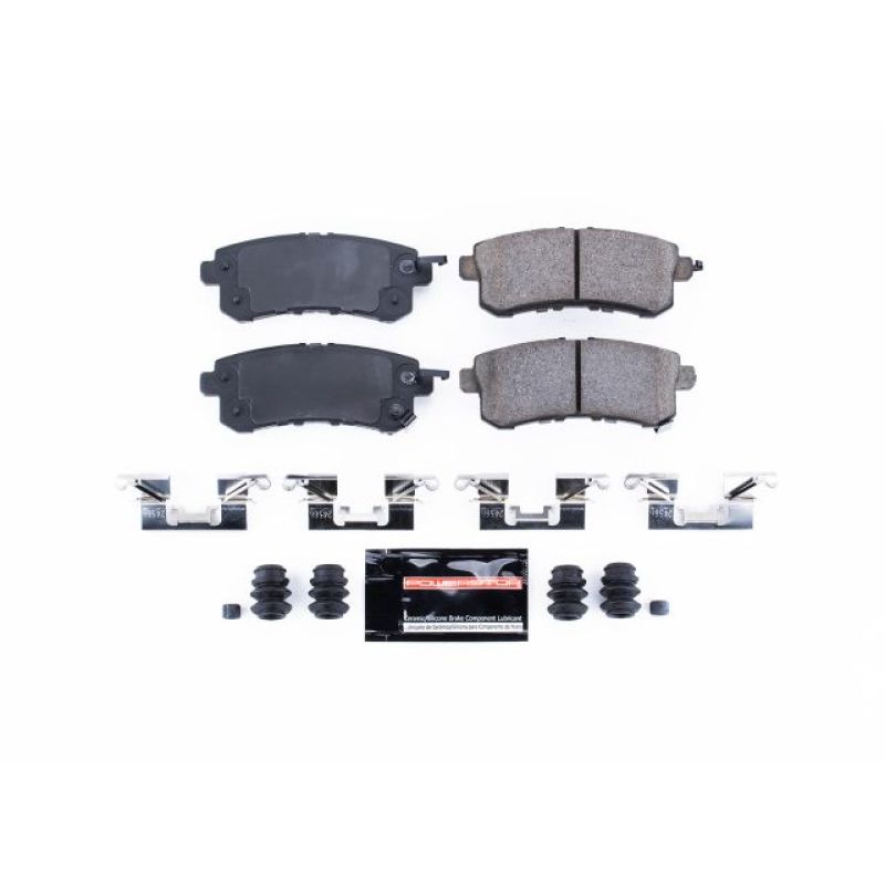 PSB Z23 Evolution Brake Pads - Power Stop 11-13 Infiniti QX56 Rear Z23 Evolution Sport Brake Pads w/Hardware