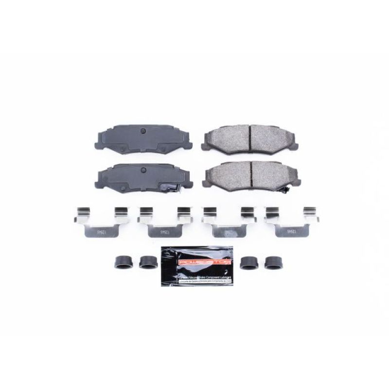 PSB Z23 Evolution Brake Pads - Power Stop 04-09 Cadillac XLR Rear Z23 Evolution Sport Brake Pads w/Hardware
