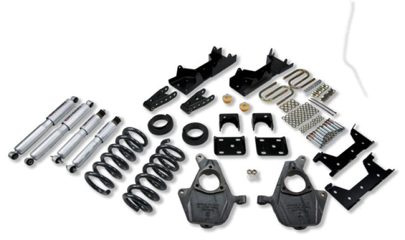 BT Lower Kit w SP Shocks - Belltech LOWERING KIT WITH SP SHOCKS