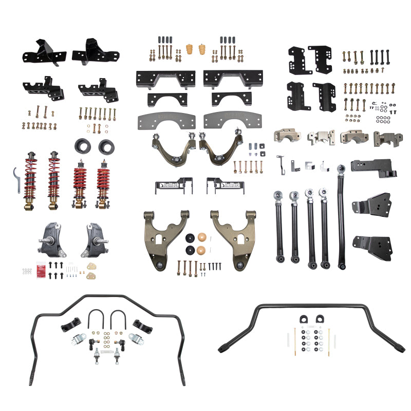 BT Perf Handling Kit - Belltech 92-98 GM C1500 Standard Cab Performance Handling Kit (Use w/ 4-Piston Brake Calipers)