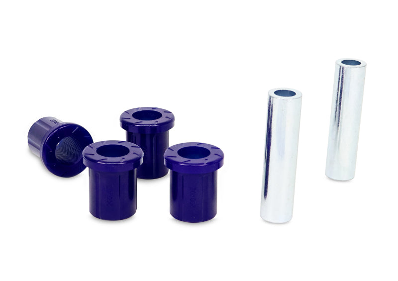 SPR Bushings - Leaf Spring - Superpro 09-14 Ford F-150 Rear Leaf Spring Shackle Bushing Kit