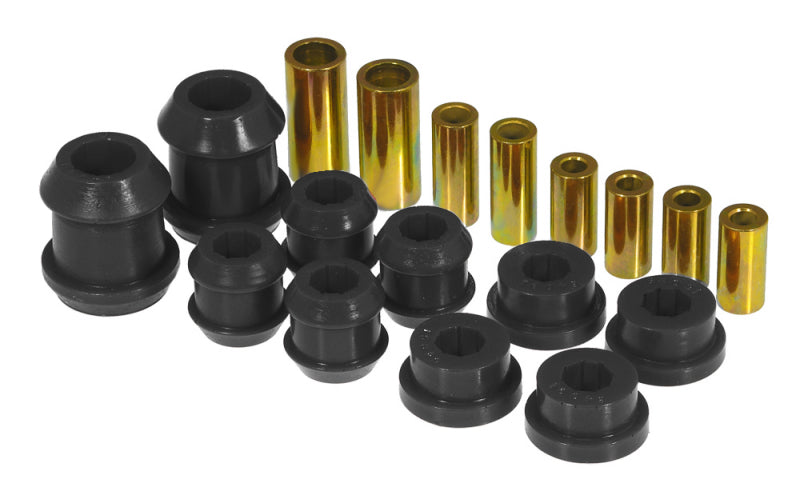PRO Control Arm Bushings - Blk - Prothane 92-95 Honda Civic Front Upper/Lower Control Arm Bushings - Black