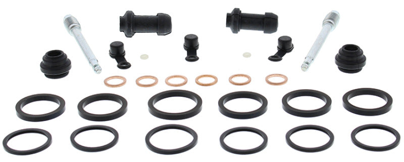 ABR Caliper Rebuild Kits - All Balls Racing 08-09 Honda DN-01 (NSA700A) Caliper Rebuild Kit - Front