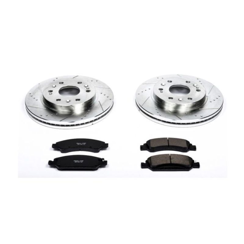 PSB Z23 Evolution Kit - Power Stop 08-19 Cadillac Escalade Front Z23 Evolution Sport Brake Kit
