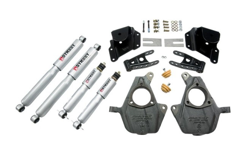 BT Lower Kit w SP Shocks - Belltech LOWERING KIT WITH SP SHOCKS