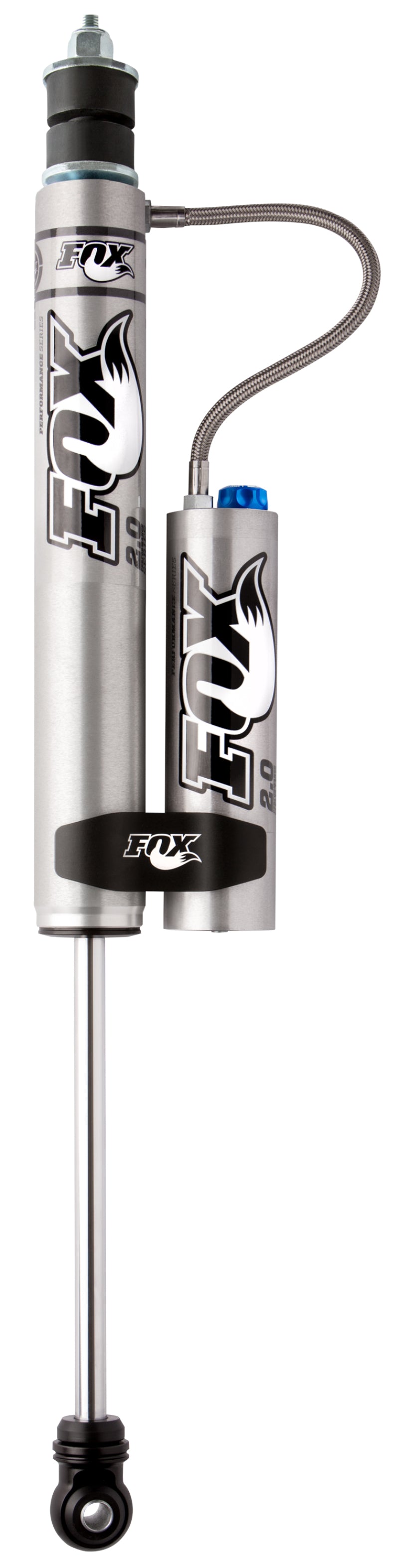 FOX 2.0 Perf Shock - Fox 05+ Ford SD 2.0 Perf Series 9.6in. Smooth Body R/R Front Shock CD Adj. (Alum) / 2-3.5in Lift