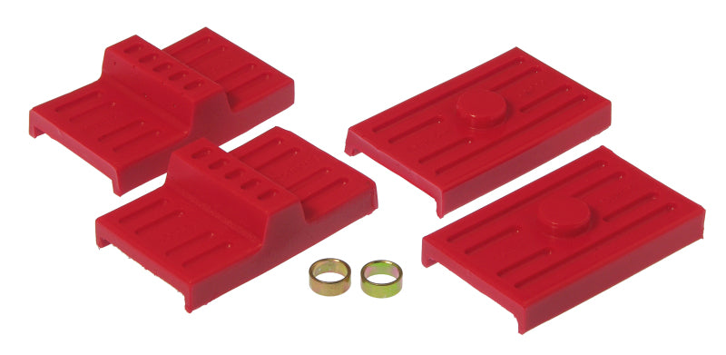 PRO Spring Pad - Red - Prothane 70-81 GM Upper/Lower Spring Pad (Multi) - Red