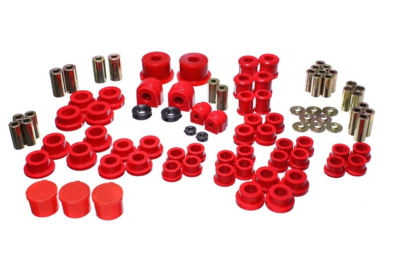 ES Hyper-Flex Sets - Red - Energy Suspension 2016 Mazda Miata (ND) Red Hyper-flex Master Bushing Set