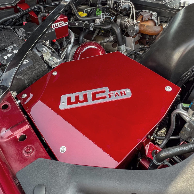 WCF Intake Kit - Wehrli 19-23 Cummins 6.7L 5in Intake Kit - WCFab Red