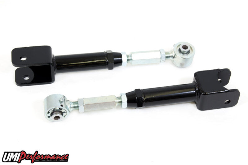 UMI Lower Control Arms - UMI Performance 08-09 Pontiac G8 10-14 Camaro Trailing Arms Adj Roto-Joint