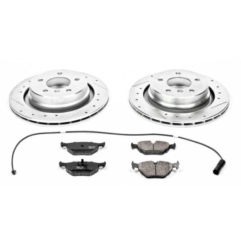 PSB Z23 Evolution Kit - Power Stop 98-02 BMW Z3 Rear Z23 Evolution Sport Brake Kit