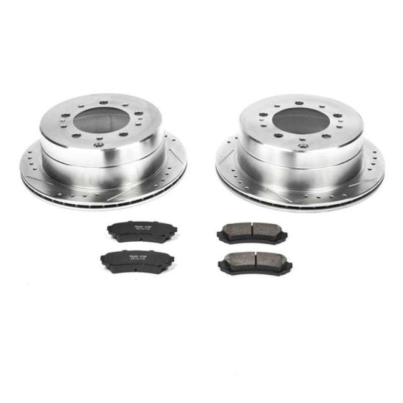 PSB Z23 Evolution Kit - Power Stop 98-07 Lexus LX470 Rear Z23 Evolution Sport Brake Kit