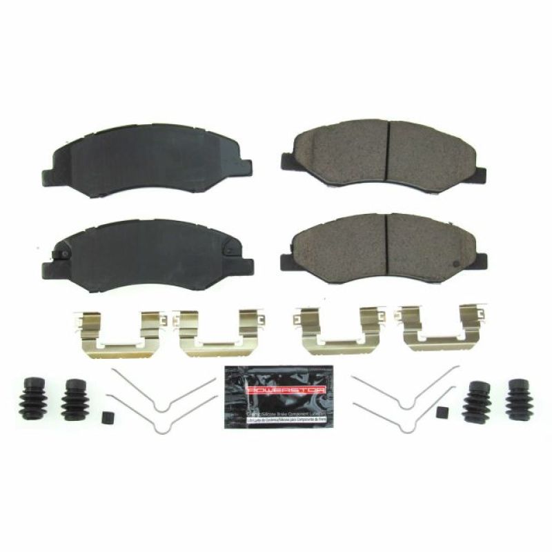 PSB Z23 Evolution Brake Pads - Power Stop 18-19 Honda Odyssey Front Z23 Evolution Sport Brake Pads w/Hardware