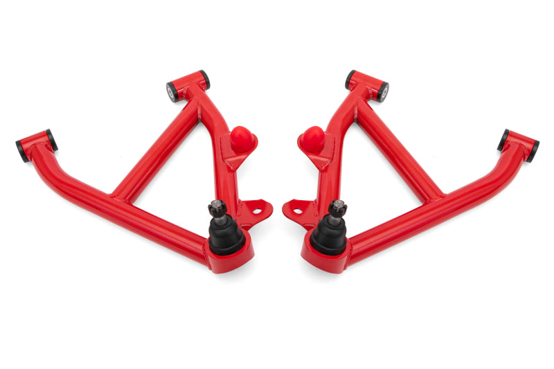 BMR Control Arms - BMR 82-92 GM F-Body A-Arms Lower DOM Non-Adj Delrin Bushings Coilover - Red