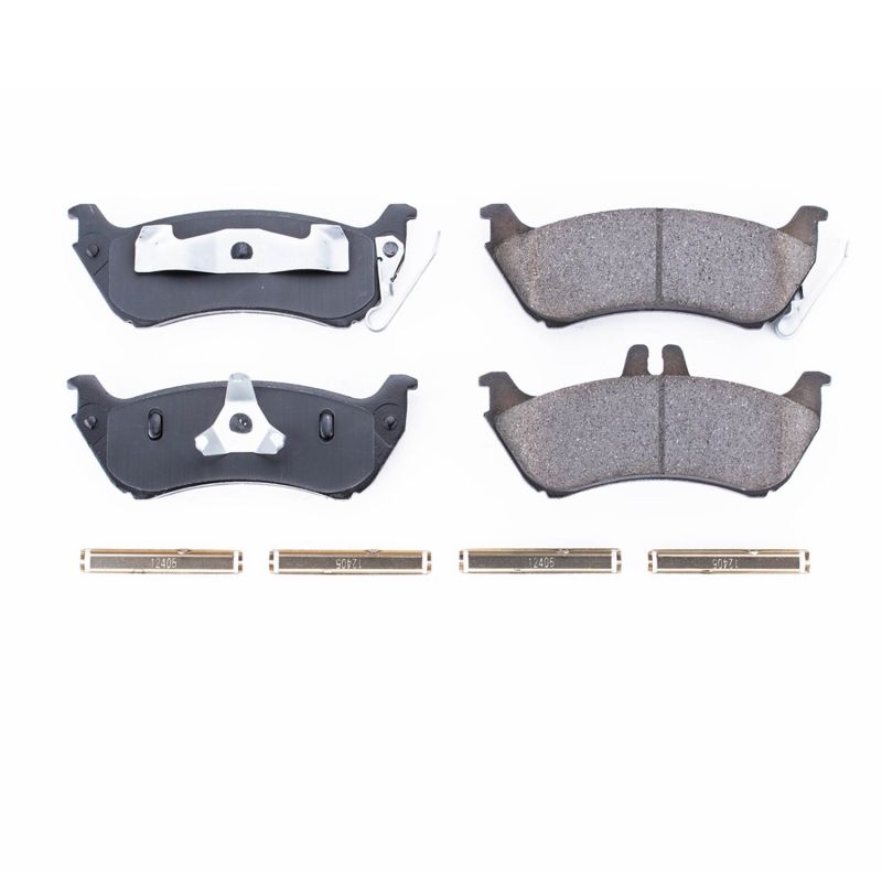 PSB Z17 Evolution Brake Pads - Power Stop 98-03 Mercedes-Benz ML320 Rear Z17 Evolution Ceramic Brake Pads w/Hardware