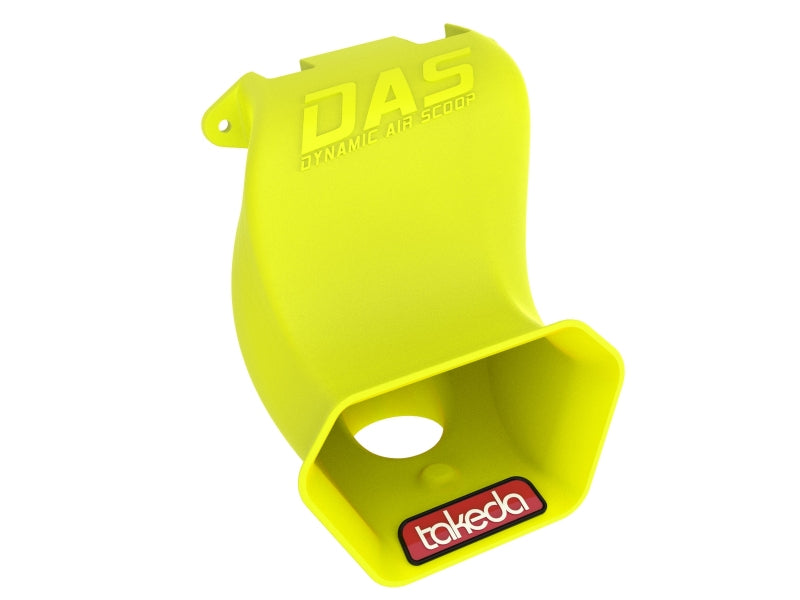 AFE Air Scoops - aFe 18-20 Hyundai Elantra GT L4-1.6L (t) Takeda Momentum Dynamic Air Scoop - Neon Green