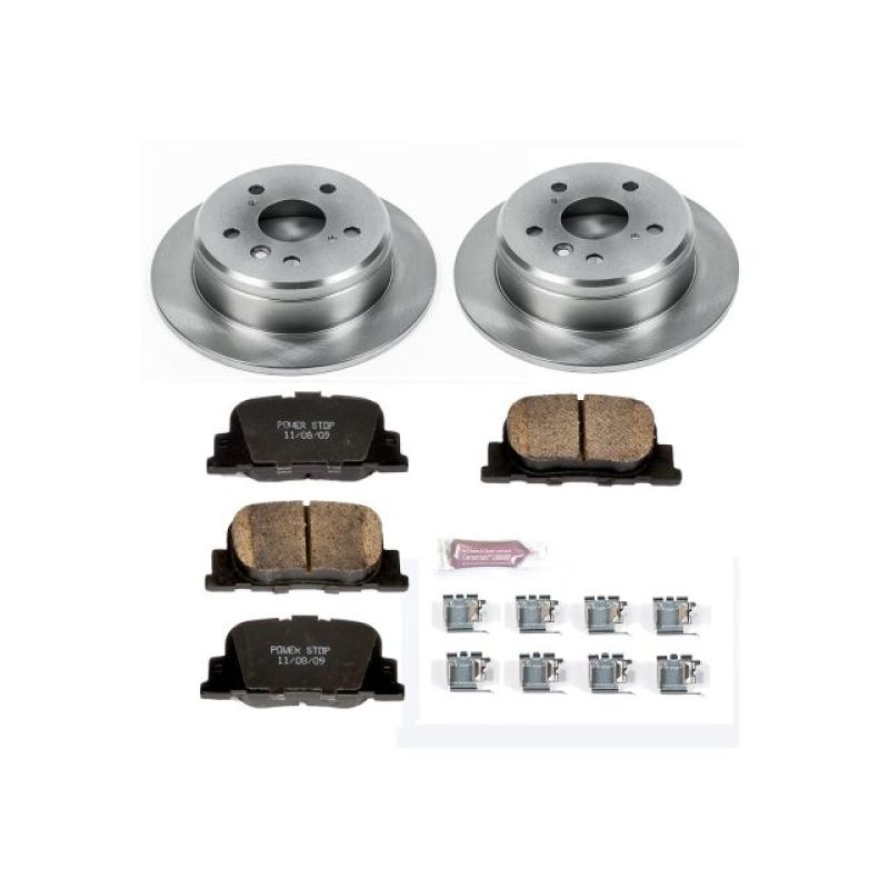 PSB Autospecialty Kit - Power Stop 00-01 Lexus ES300 Rear Autospecialty Brake Kit