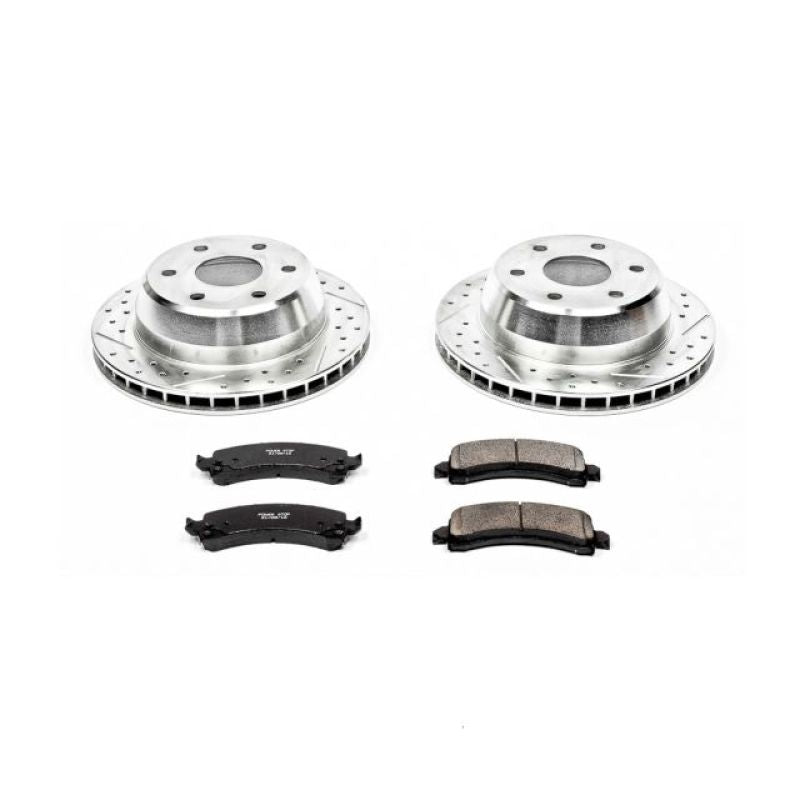 PSB Z23 Evolution Kit - Power Stop 03-06 Cadillac Escalade Rear Z23 Evolution Sport Brake Kit