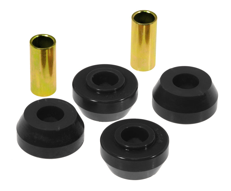 PRO Strut/Track Arm Bush - Blk - Prothane Dodge B & E Body Front Strut Rod Bushings - Black
