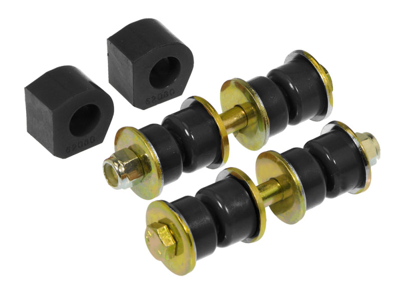 PRO Sway/End Link Bush - Blk - Prothane 84-87 Honda Civic Front Sway Bar Bushings - 16mm - Black