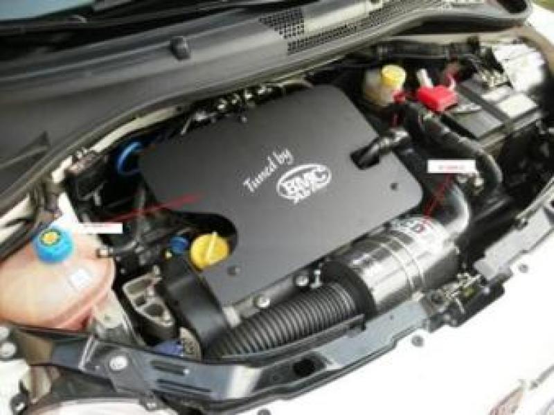 BMC Carbon Dynamic Airbox - BMC 07+ Fiat 500 / Nuova 500 1.4L Carbon Dynamic Airbox Kit (Cover Not Included - PN ACCDASP-43C)