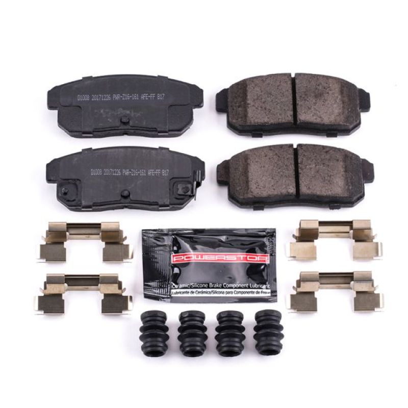 PSB Z23 Evolution Brake Pads - Power Stop 04-11 Mazda RX-8 Rear Z23 Evolution Sport Brake Pads w/Hardware