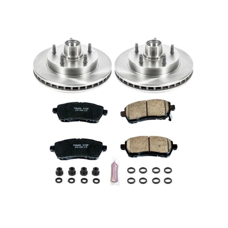 PSB Autospecialty Kit - Power Stop 94-99 Dodge Ram 1500 Front Autospecialty Brake Kit