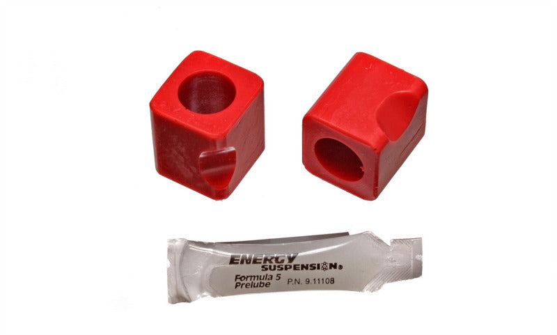 ES Sway Bar Bushings - Red - Energy Suspension 74-78 Nissan 260Z/280Z / 79-83 280ZX Red 20mm Rear Sway Bar Bushings