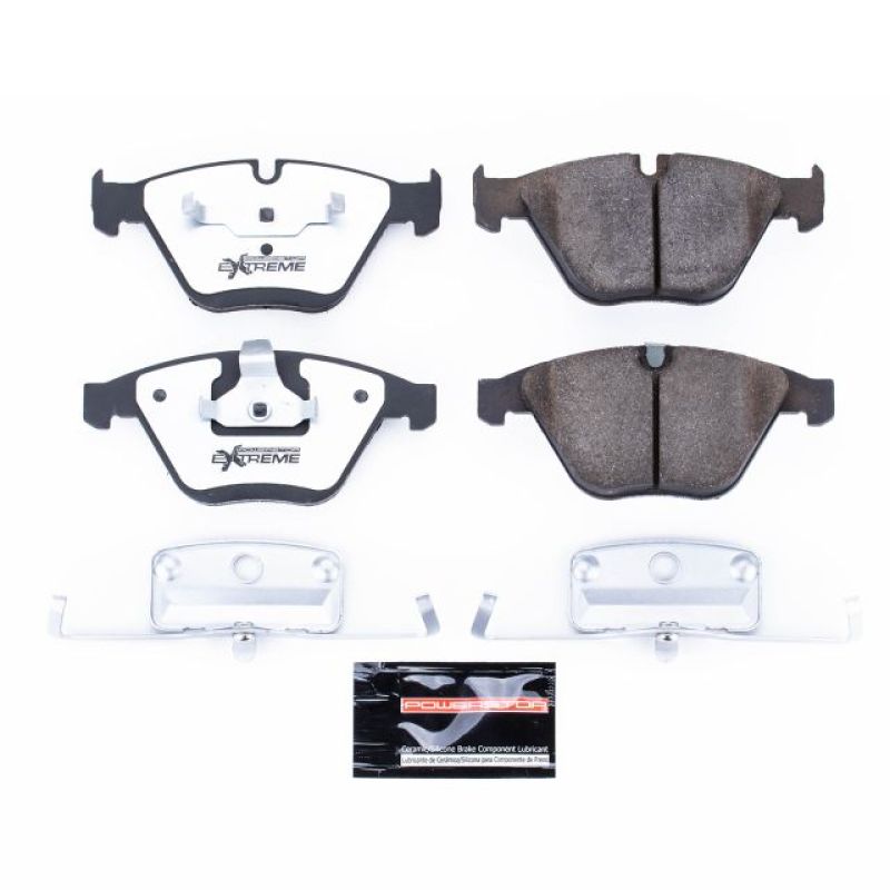 PSB Z26 Extreme Brake Pads - Power Stop 2011 BMW 1 Series M Front Z26 Extreme Street Brake Pads w/Hardware