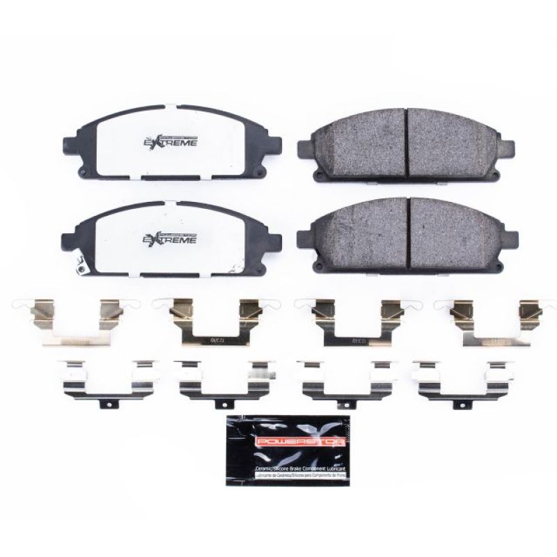 PSB Z36 Truck & Tow Brake Pads - Power Stop 03-06 Acura MDX Front Z36 Truck & Tow Brake Pads w/Hardware