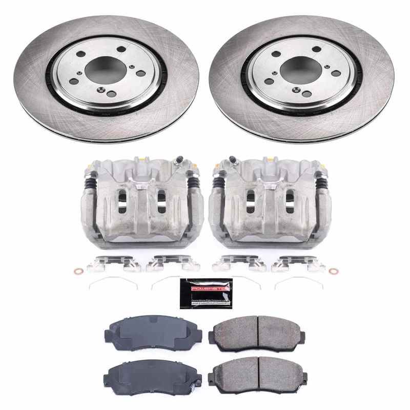 PSB Autospecialty Caliper - Power Stop 15-17 Honda Odyssey Front Autospecialty Kit w/Cals