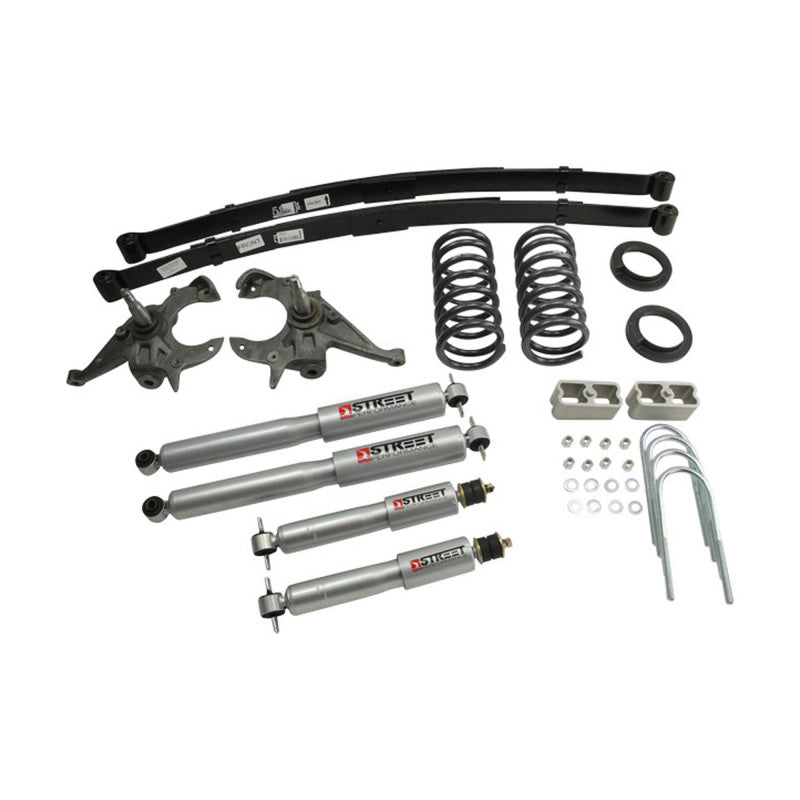 BT Lower Kit w SP Shocks - Belltech LOWERING KIT WITH SP SHOCKS