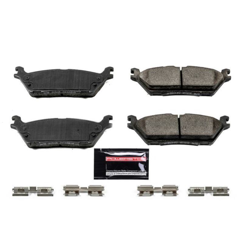 PSB Z23 Evolution Brake Pads - Power Stop 18-19 Ford Expedition Rear Z23 Evolution Sport Brake Pads w/Hardware