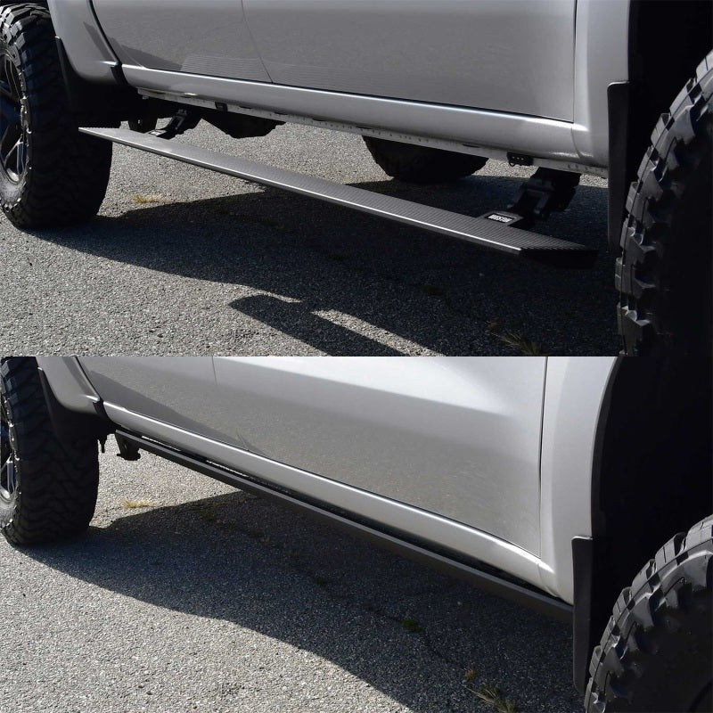 WES Running Boards - Pro-e - Westin 19-26 Chev/GMC Silv/Srra 1500 CC (No 19 LTD) / 20-26 2500/3500 Pro-e Running Boards - Tex Blk