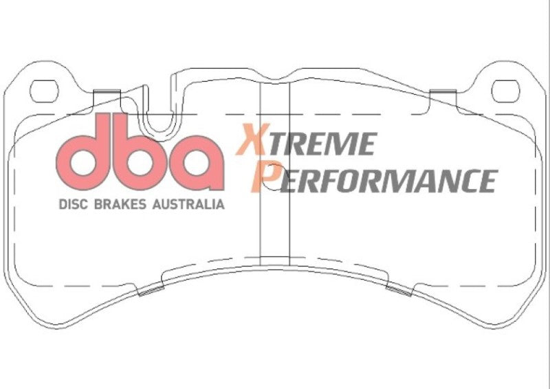 DBA XP Performance Brake Pads - DBA 15-21 Subaru WRX STI XP Performance Front Brake Pads