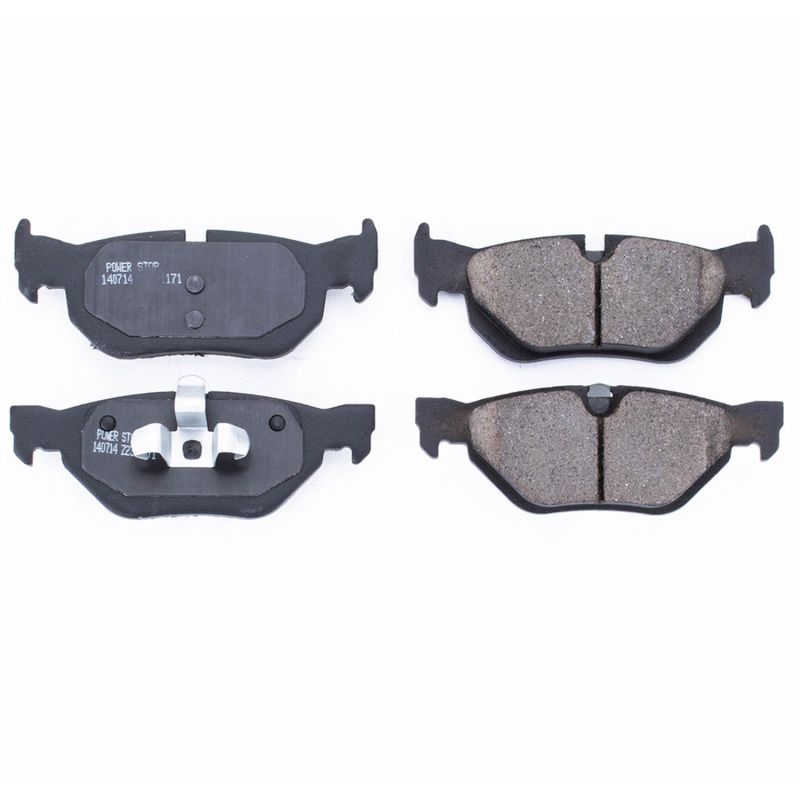 PSB Z16 Evolution Brake Pads - Power Stop 07-09 BMW 323i Rear Z16 Evolution Ceramic Brake Pads