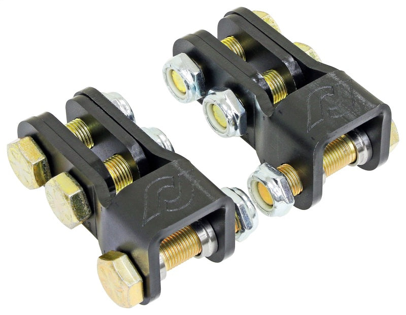 ROK Sway Bar Endlinks - RockJock Antirock Double Shear End Link Bracket Kit Arm Length Ext. 1.5in up to 1.25in Link Offset