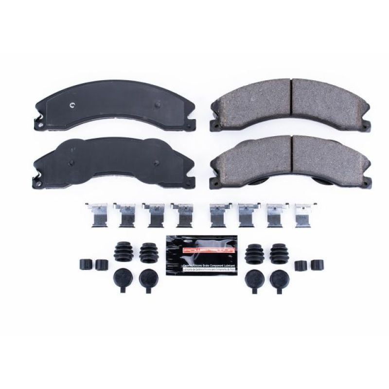 PSB Z23 Evolution Brake Pads - Power Stop 2011 Chevrolet Silverado 2500 HD Front or Rear Z23 Evolution Sport Brake Pads w/Hardware