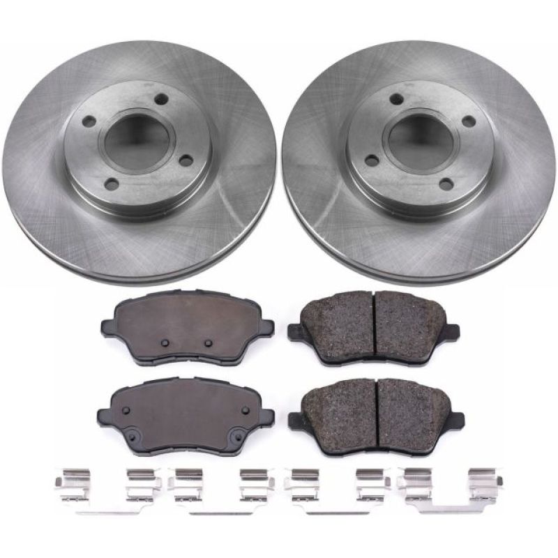 PSB Autospecialty Kit - Power Stop 14-19 Ford Fiesta Front Autospecialty Brake Kit