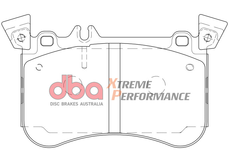 DBA XP Performance Brake Pads - DBA 10-14 Mercedes-Benz CL550 AMG Sport Package XP Performance Front Brake Pads