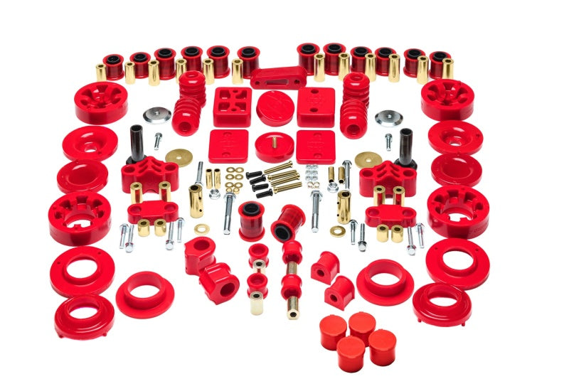 ES Rock-Flex Lift Systems - Energy Suspension 18+ Jeep Wrangler JL Rubicon Red Rock-Flex Ultimate 2in Lift System Set