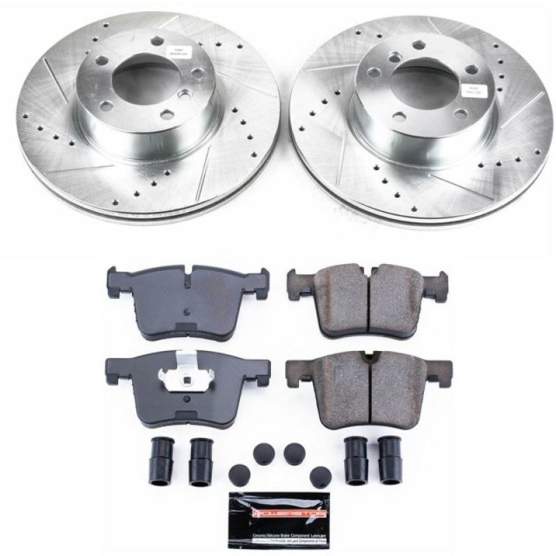 PSB Z23 Evolution Kit - Power Stop 14-16 BMW 228i Front Z23 Evolution Sport Brake Kit
