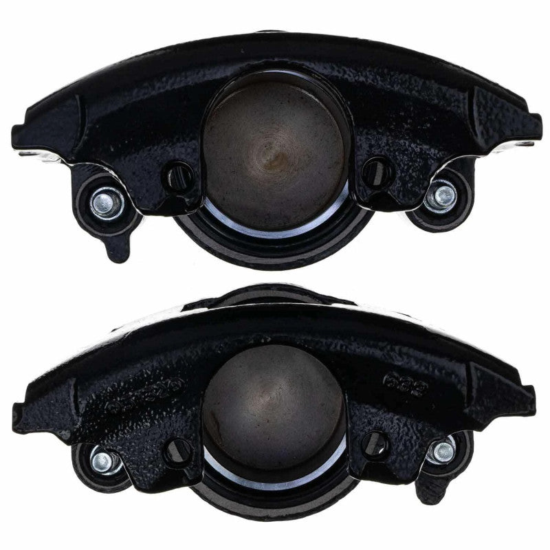 PSB Black Calipers - Power Stop 94-97 GMC Yukon Front Black Caliper w/o Bracket (Pair)