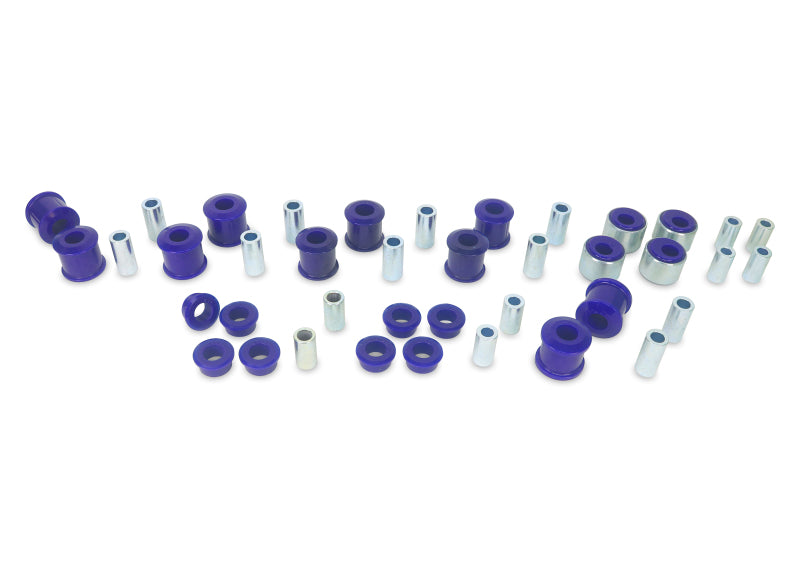SPR Bushings - Radius Rods - SuperPro 1991 Toyota Land Cruiser Base Front / Rear Vehicle Bushing Kit - 2 Deg. Caster Correction