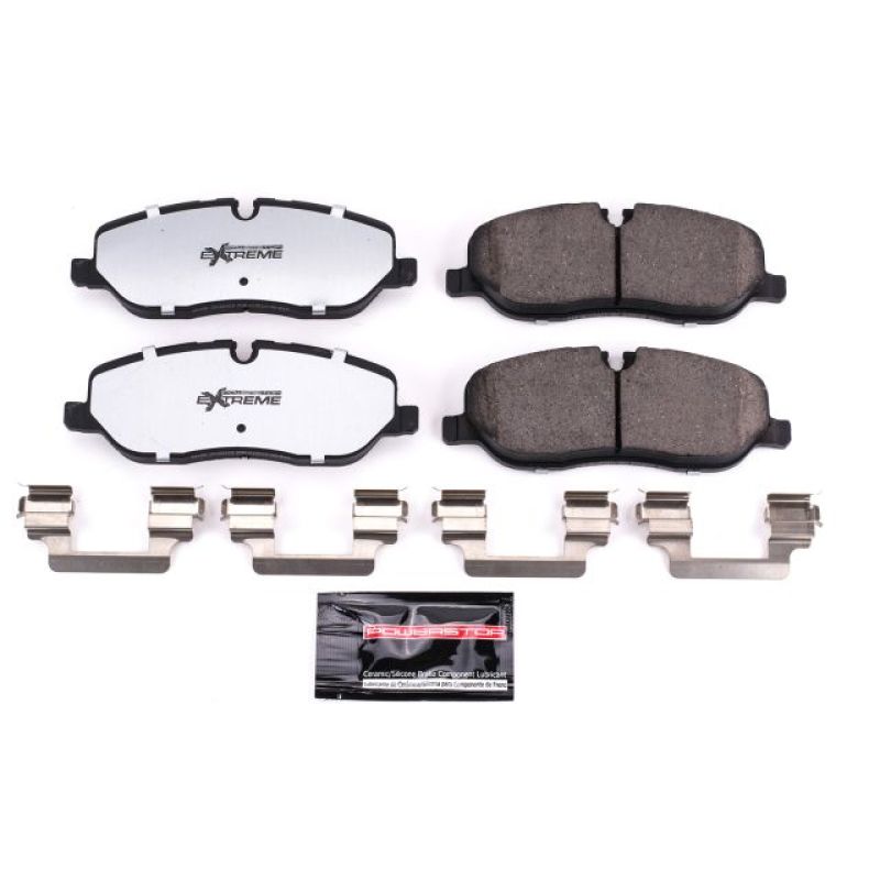 PSB Z36 Truck & Tow Brake Pads - Power Stop 05-09 Land Rover LR3 Front Z36 Truck & Tow Brake Pads w/Hardware