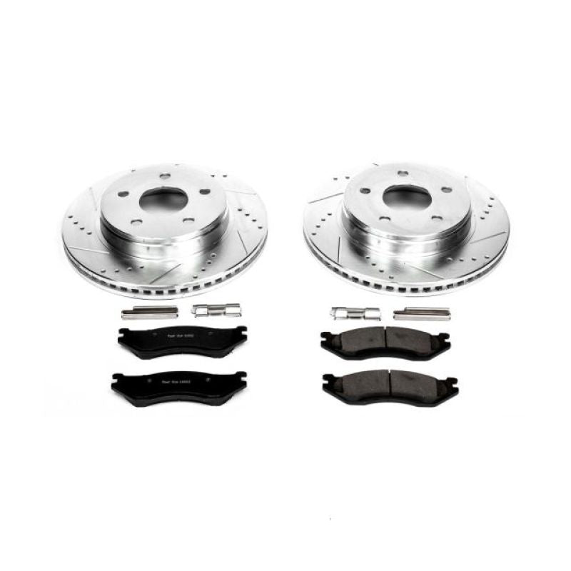 PSB Z23 Evolution Kit - Power Stop 03-05 Dodge Ram 1500 Front Z23 Evolution Sport Brake Kit