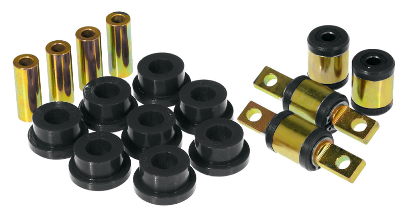 PRO Control Arm Bushings - Blk - Prothane 90-00 Acura Integra Rear Upper/Lower Control Arm Bushings - Black