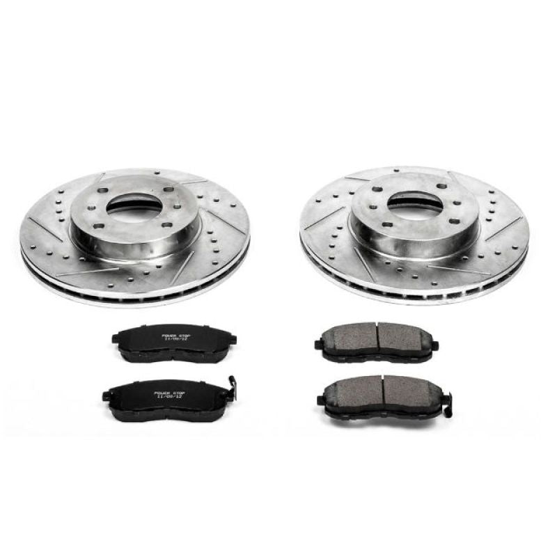 PSB Z23 Evolution Kit - Power Stop 99-02 Infiniti G20 Front Z23 Evolution Sport Brake Kit
