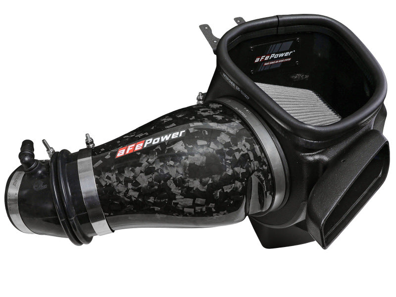 AFE Track Series Intake - aFe 2021 Dodge Durango SRT Hellcat Track Series Carbon Fiber Cold Air Intake System w/ Pro DRY S